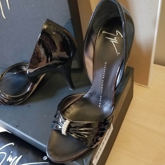 Giuseppe Black Heels - Picture 3 of 8